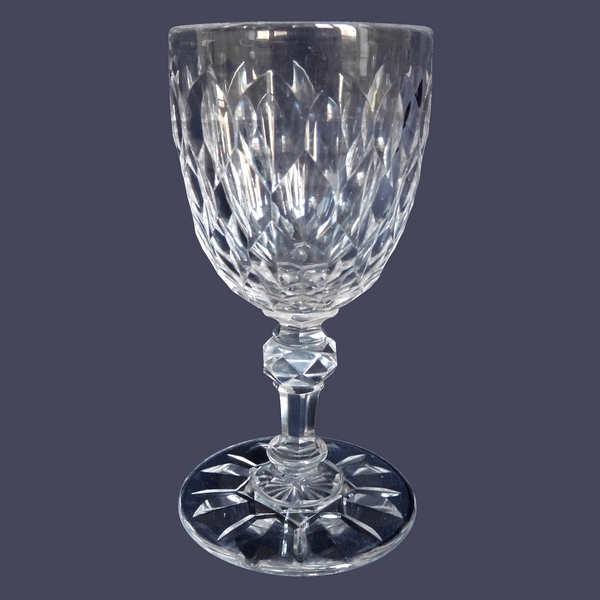 Verre à vin blanc / porto en cristal de Baccarat, modèle Nîmes (variante de Juvisy) - 10.5cm