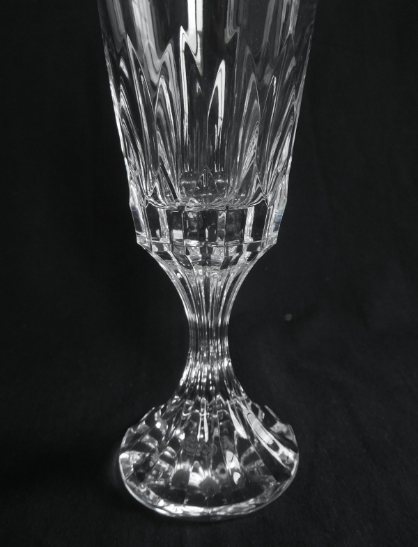 Grand verre à eau en cristal de Baccarat, modèle d'Assas - 19,5cm - signé