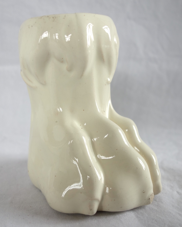 4 ornamental lion claws feet for a earthenware wood-burner stove