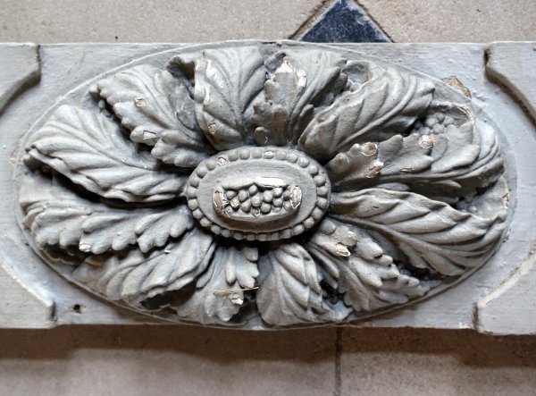 Pair of Louis XVI panels for ceiling or beams, 18th century