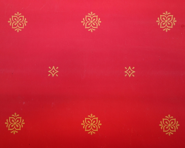 Zuber Empire style red wallpaper, 14 rolls, early 20th century