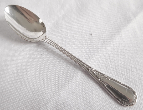 Puiforcat : 12 sterling silver moka spoons / coffee spoons