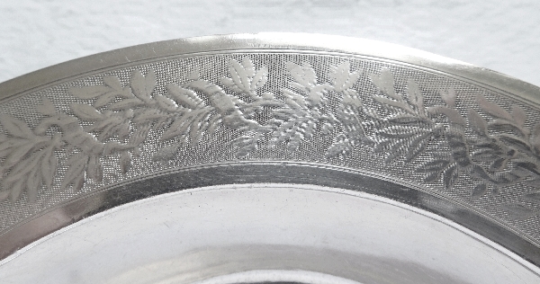 Sterling silver coaster / plate / cup
