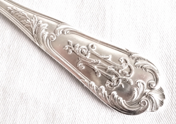 Henri Soufflot : Louis XV style sterling silver strawberry spoon