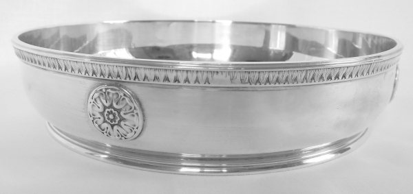 Puiforcat - Empire style sterling silver candy bowl, silversmith Puiforcat
