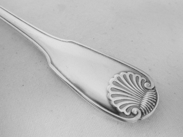 French sterling silver flatware set - 37 pcs - Christofle