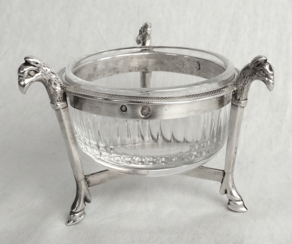 Pair of Empire sterling silver salt cellars, early 19th century - 1798 - 1809