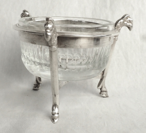 Pair of Empire sterling silver salt cellars, early 19th century - 1798 - 1809