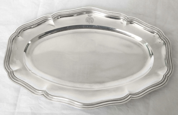 Louis XV style sterling silver dish - Boulenger