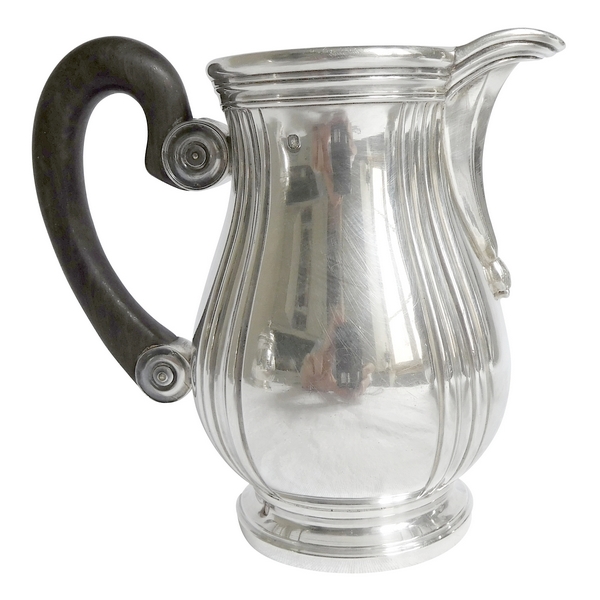 Sterling silver milk jug, Regency style, silversmith Henin & Cie