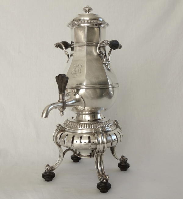 Cardeilhac : silver plated samovar, Regency style