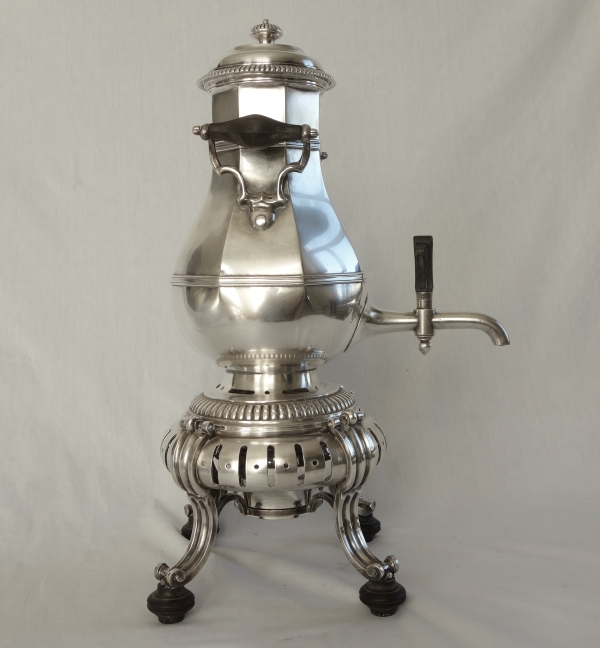 Cardeilhac : silver plated samovar, Regency style