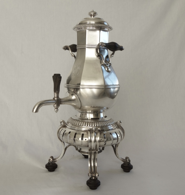Cardeilhac : silver plated samovar, Regency style