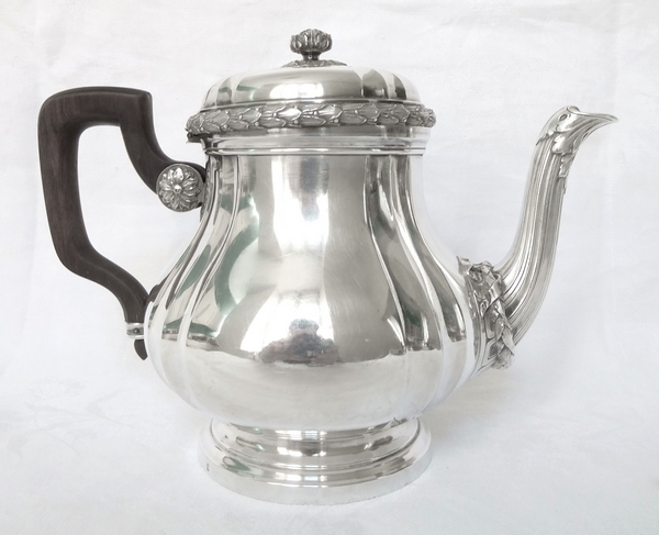 Boin Taburet : antique French sterling silver coffee and tea set - 8 pieces