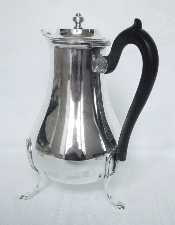 Sterling silver Louis XV style coffee pot