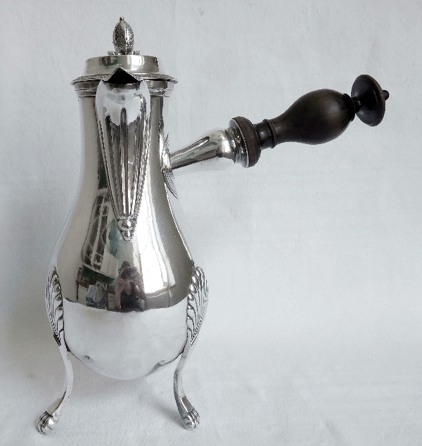 Sterling silver coffee pot, early 19th century