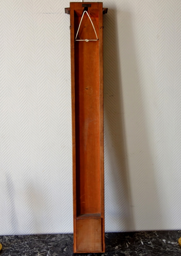 Mahogany Reaumur barometer, Restoration period, early 19th century circa 1820 - 1830