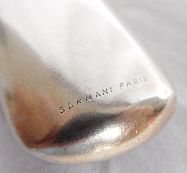 Sormani : Louis XVI style sterling silver shoehorn