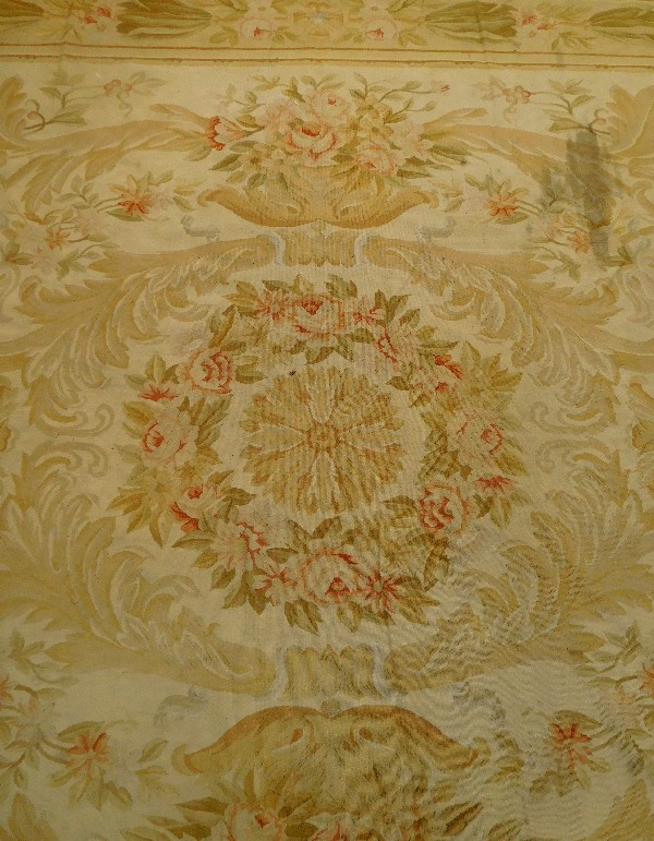 Large antique Aubusson carpet, France circa 1880 - 420cm x 290cm