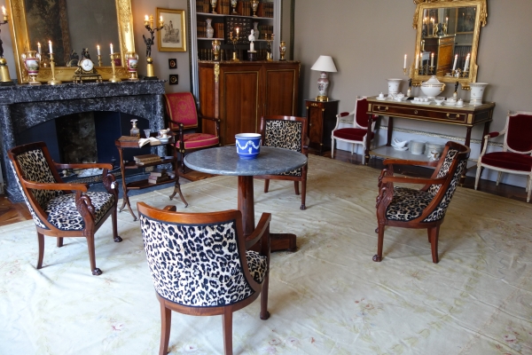 Large Aubusson Louis XVI style carpet, Napoleon III period - 512cm x 396cm