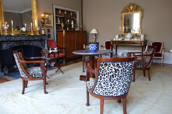 Large Aubusson Louis XVI style carpet, Napoleon III period - 512cm x 396cm