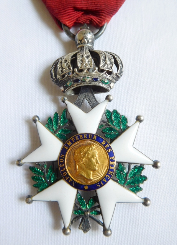 Médaille de Chevalier de la Légion d'Honneur - Second Empire - argent et émail