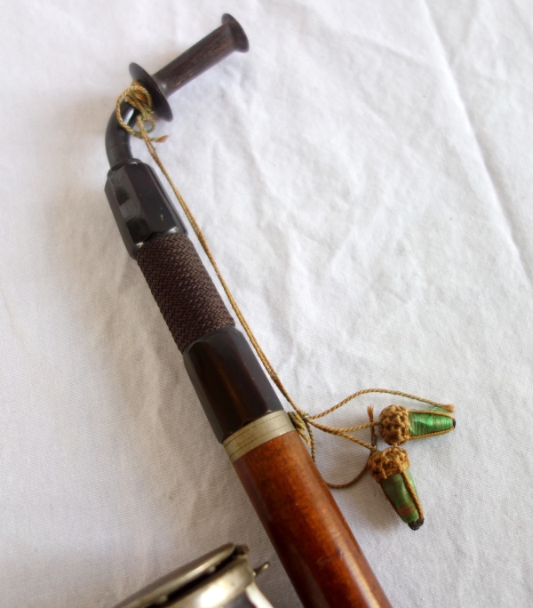 Pipe à couvercle en porcelaine Allemande - Bavière, XIXe siècle