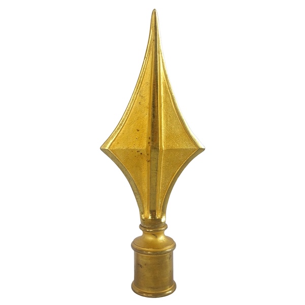Ormolu flagpole point - French 3rd Republic