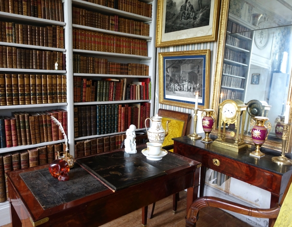 Grand sous-main de bureau, écritoire en laque du Japon - vers 1900