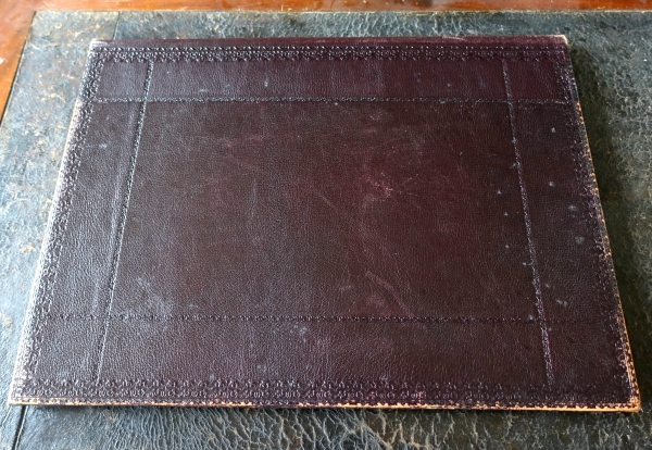 Grand sous-main de bureau, écritoire en laque du Japon - vers 1900