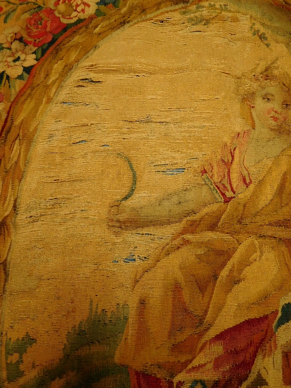18th century Louis XVI Aubusson tapestry : Ceres - allegory of summer