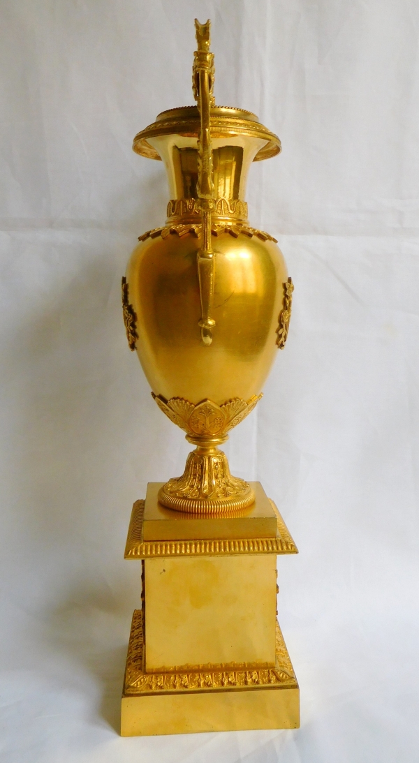 Tall Empire ormolu ornamental vase, early 19th century circa 1820