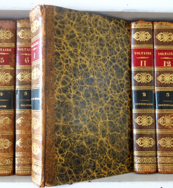 Voltaire complete work - 75 volumes - 1828