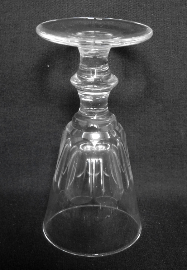 6 liquor glasses, 19th century Baccarat production