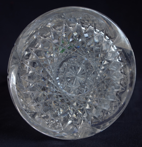 Baccarat crystal tall pitcher - canette - rare collector circa 1900