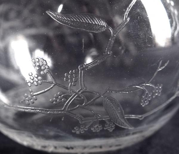 Flacon en cristal de Baccarat, modèle Mimosa