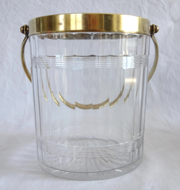 Baccarat crystal biscuit jar - Chicago pattern