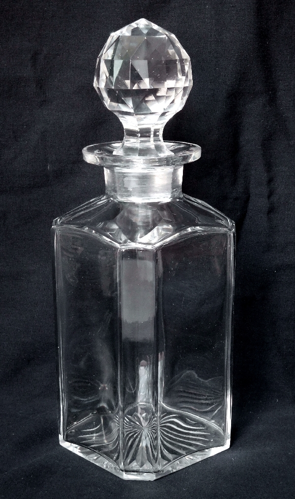 Service à liqueur en cristal de Baccarat taillé, modèle Malmaison - 8 Pièces