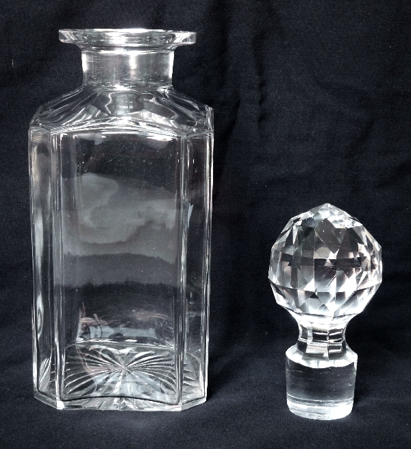 Service à liqueur en cristal de Baccarat taillé, modèle Malmaison - 8 Pièces