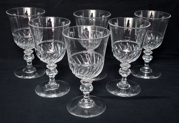 Baccarat crystal water glass, Napoleon III production - 15.3cm