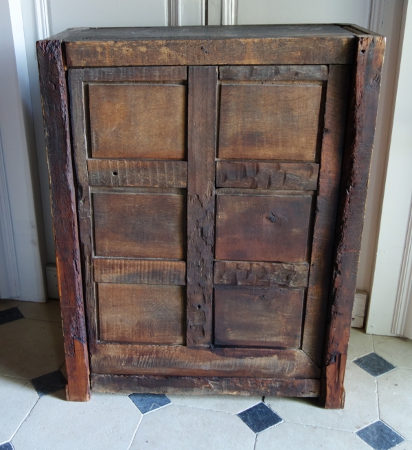 Petit buffet de chasse d'époque Louis XV en boiserie de noyer