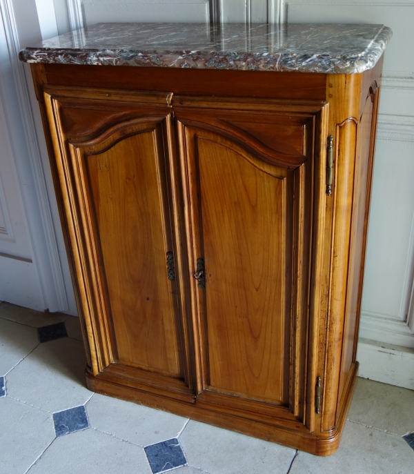 Petit buffet de chasse d'époque Louis XV en boiserie de noyer