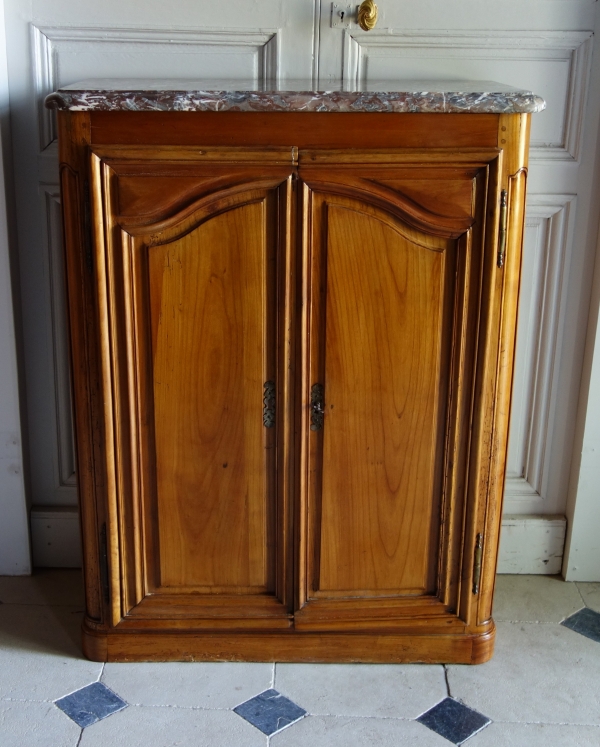 Petit buffet de chasse d'époque Louis XV en boiserie de noyer