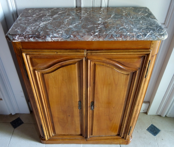 Petit buffet de chasse d'époque Louis XV en boiserie de noyer