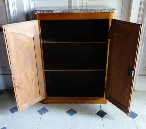 Petit buffet de chasse d'époque Louis XV en boiserie de noyer