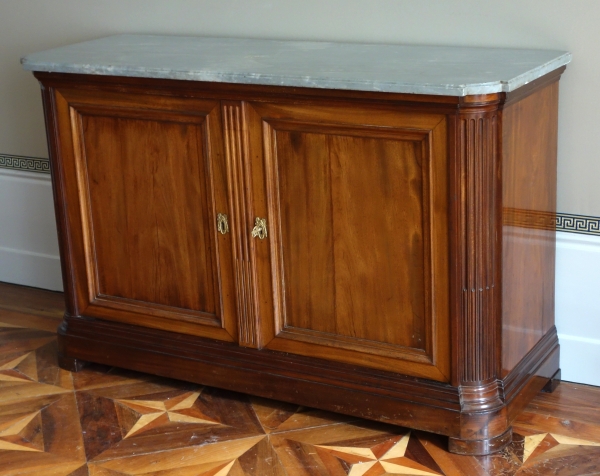 Louis XVI mahogany Parisian sideboard in the taste of Etienne Avril - 18th century