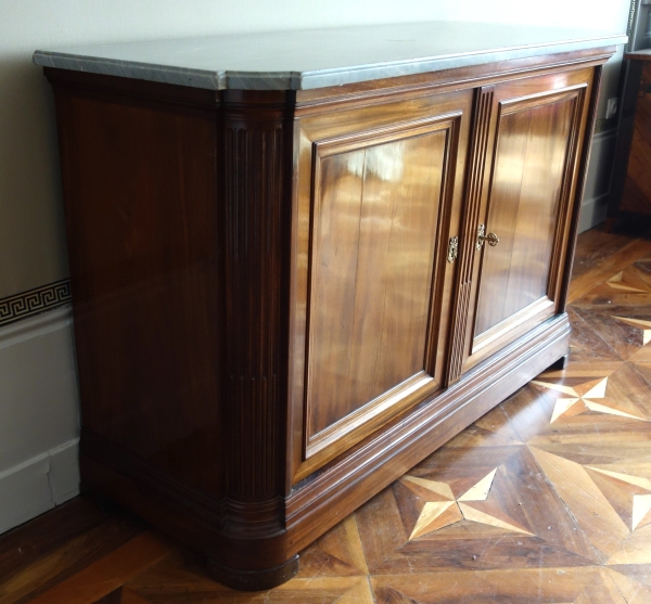 Louis XVI mahogany Parisian sideboard in the taste of Etienne Avril - 18th century