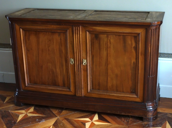 Louis XVI mahogany Parisian sideboard in the taste of Etienne Avril - 18th century