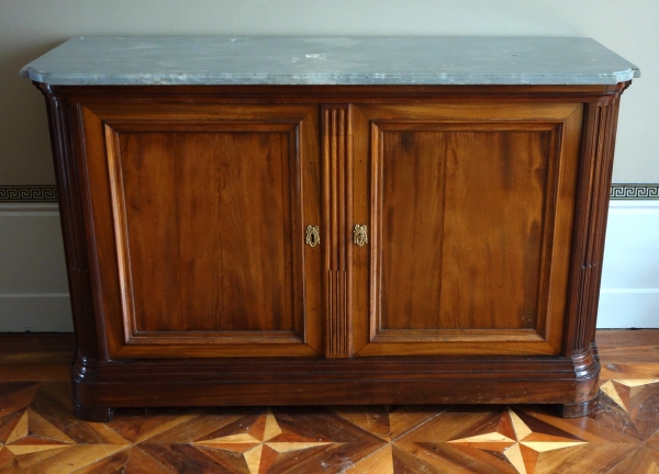 Louis XVI mahogany Parisian sideboard in the taste of Etienne Avril - 18th century