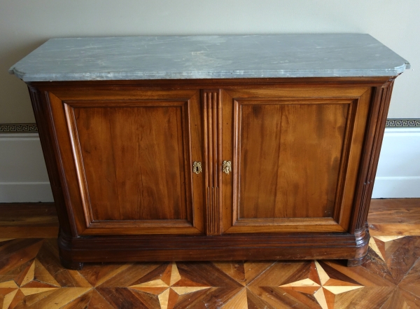 Louis XVI mahogany Parisian sideboard in the taste of Etienne Avril - 18th century